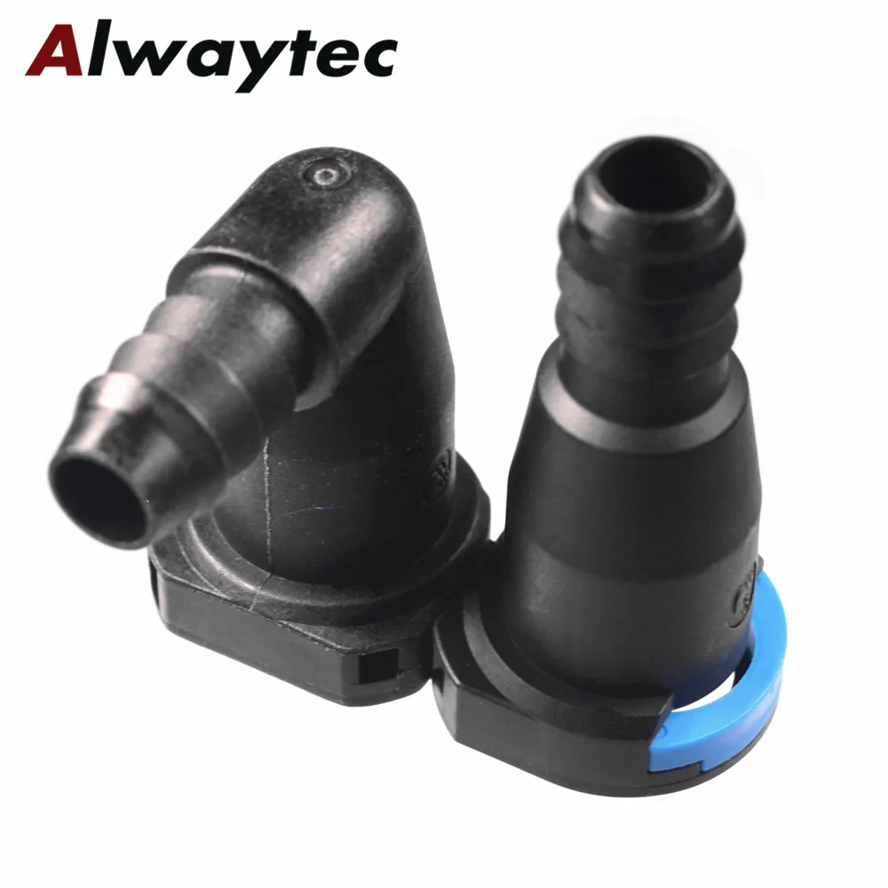 Автомобильный styling11.8mm-12 SAE топливная линия быстрый соединитель Топливная форсунка возвратные масляные трубы соединители adpators