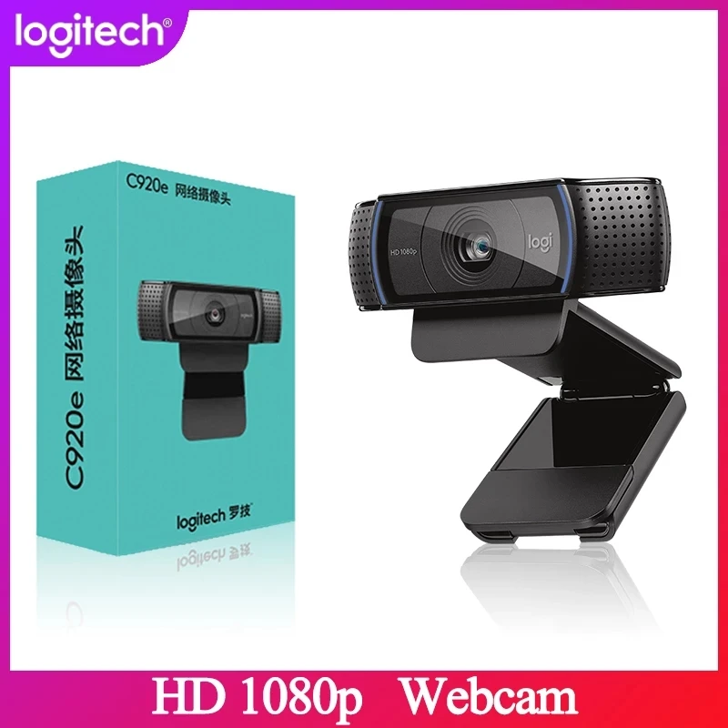 Logitech HD Pro Webcam C920e 1080P Webcam Autofocus Camera Full HD  ,Widescreen Video Calling and Recording C920 upgrade version