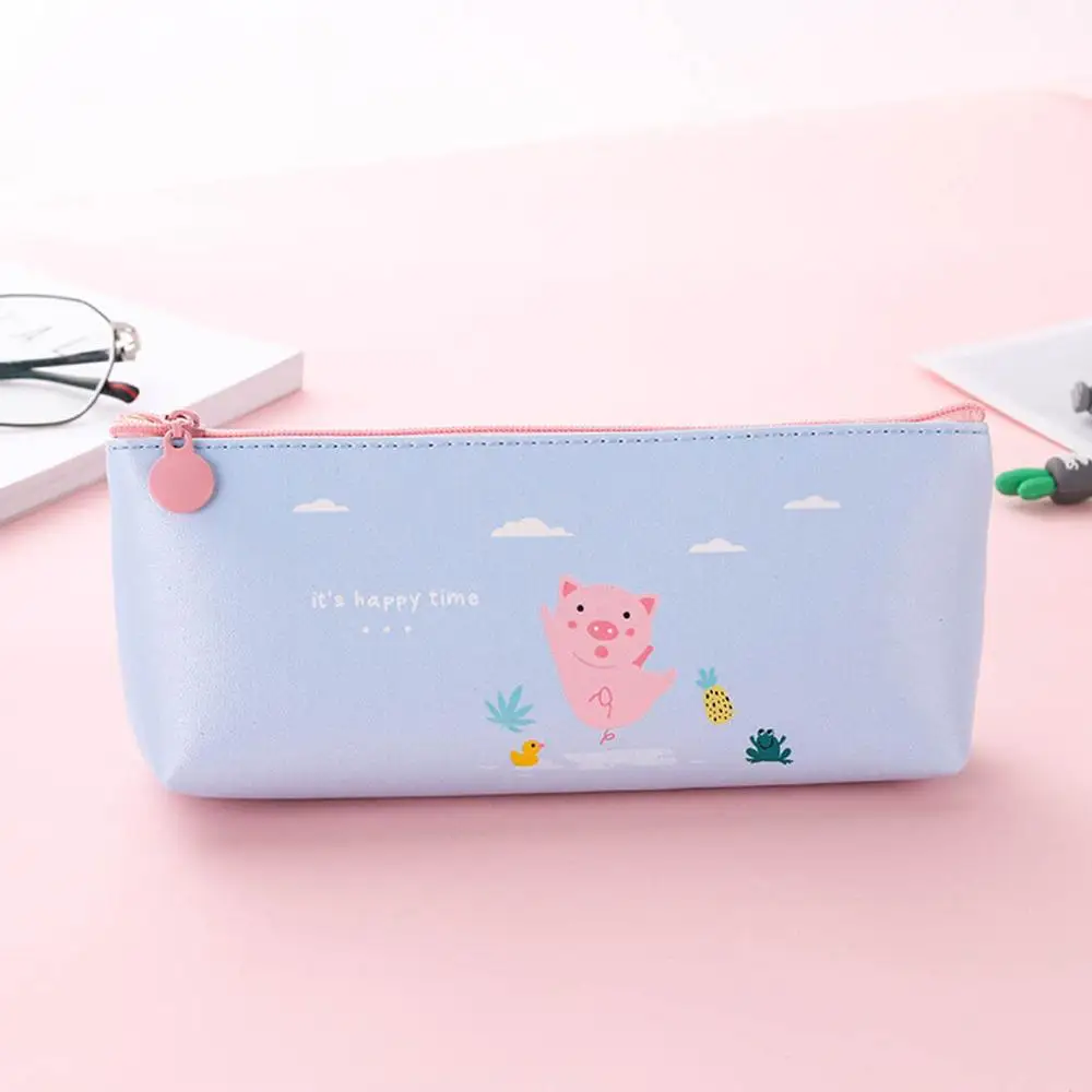 Stationery Pen Pencil Bag New Students School Supplies Chic Pen Box Case Storage Pouch Organizer