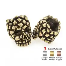 Animal beads Micro Pave CZ Bead1Pcs Skull Bead Antique Charm for DIY Paracord Bracelet Keychain Lanyard Making Supplies 14x18mm Animal beads Micro Pave CZ Bead1Pcs Skull Bead Antique Charm for DIY Paracord Bracelet Keychain Lanyard Making Supplies 14x18mm