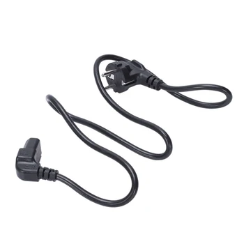 

3Pin to IEC 320 C13 DOWN Angled Power Cord for LCD LED Wall Mount 1M