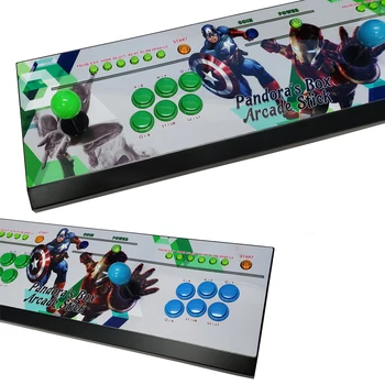 

The latest design arcade double rocker game controller with Pandora's Box DX multi game board ,3000 game in 1