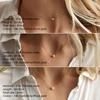 E-manco acier inoxydable collier ras du cou perle colliers pour femmes or couches chaîne collier bijoux ► Photo 3/5