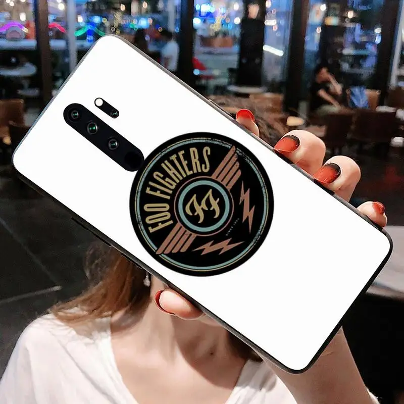 xiaomi leather case hard FOO FIGHTERS Phone Case for Redmi 9A 8A 7 6 6A Note 9 8 8T Pro Max Redmi 9 K20 K30 Pro leather case for xiaomi Cases For Xiaomi