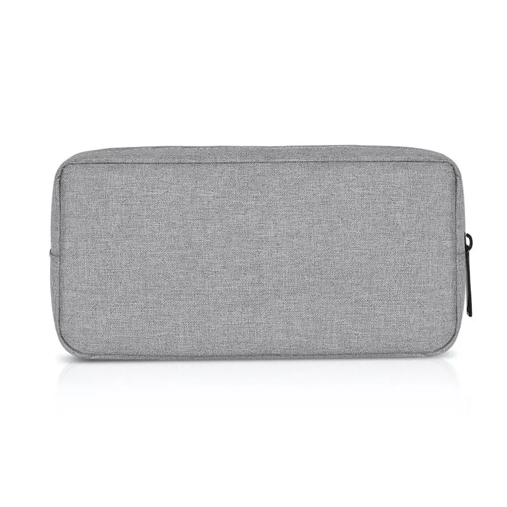 L Multifunctional Portable Size Nylon Wire Digital Data Cable Storage Bag Durable Use Outdoor Travel USB Earphone Organizer - Цвет: L