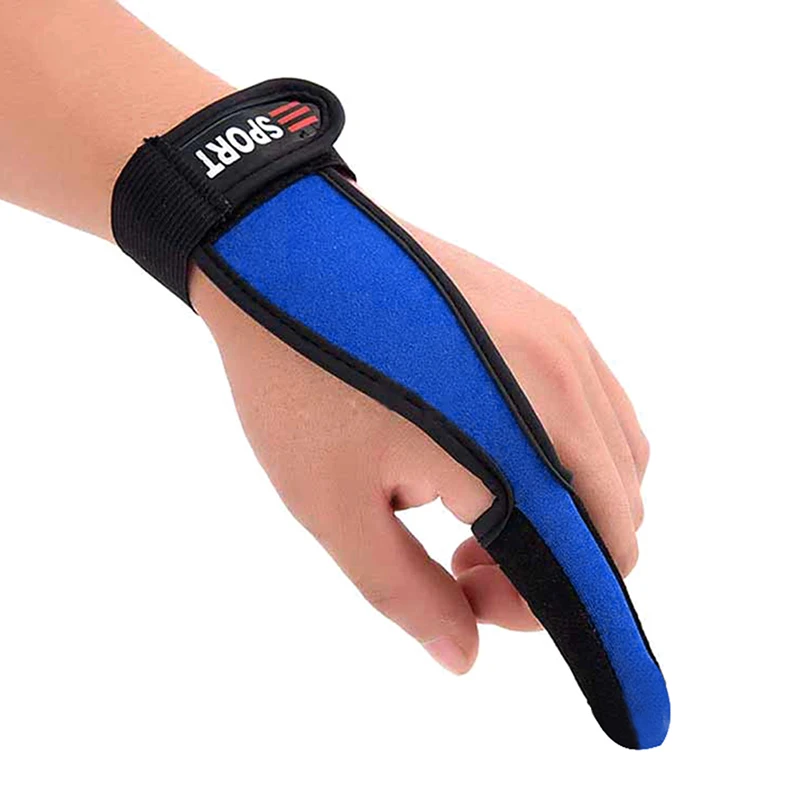 Single Finger Protector Gloves for Fishing Bare Fingertips Non-Slip Sea Fishing Tool Fingerless Gloves Fishing Gloves