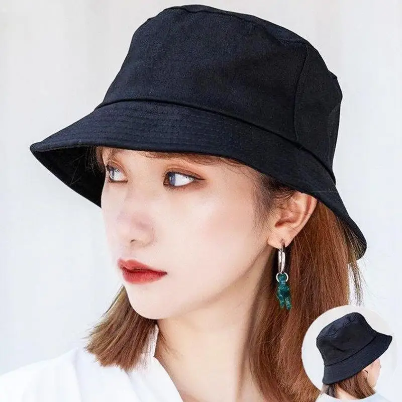 Fisherman Hat Men and Women Outdoor Foldable Sun Hat Summer Sun Hat Visor Cap