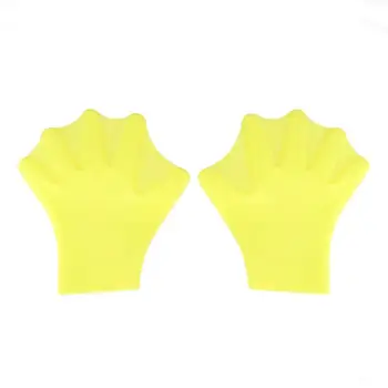 

1Pair Finger Fins Gloves Hand Paddle Palm Sports Swimming Accessories Membranes