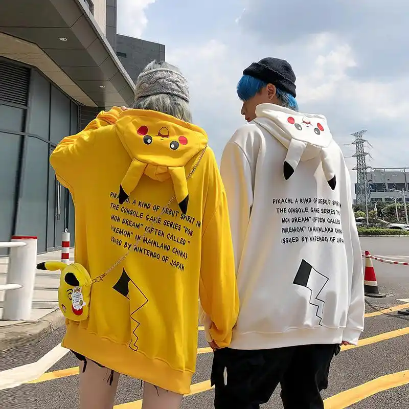 moletom pikachu masculino