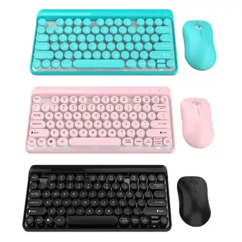 

Office Supplies 2.4G Wireless Keyboard and Mouse Mini Multimedia Keyboard Mouse Combo Set For Mac Notebook Laptop Desktop PC TV