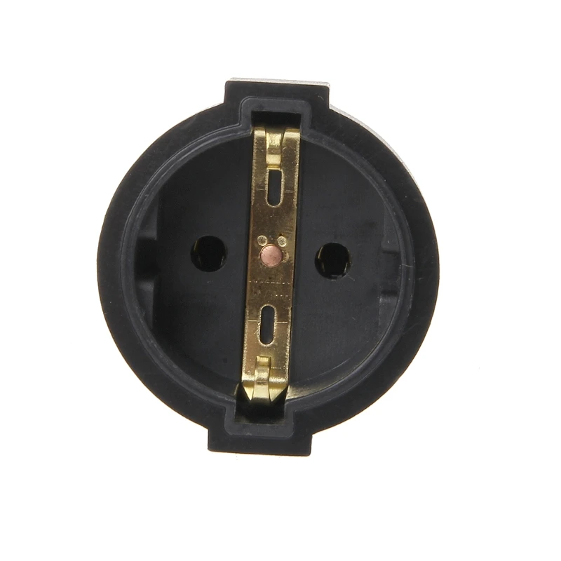 

IEC 320 C14 Male To CEE 7/7 European 3-Pin Female Power Socket Plug Adapter