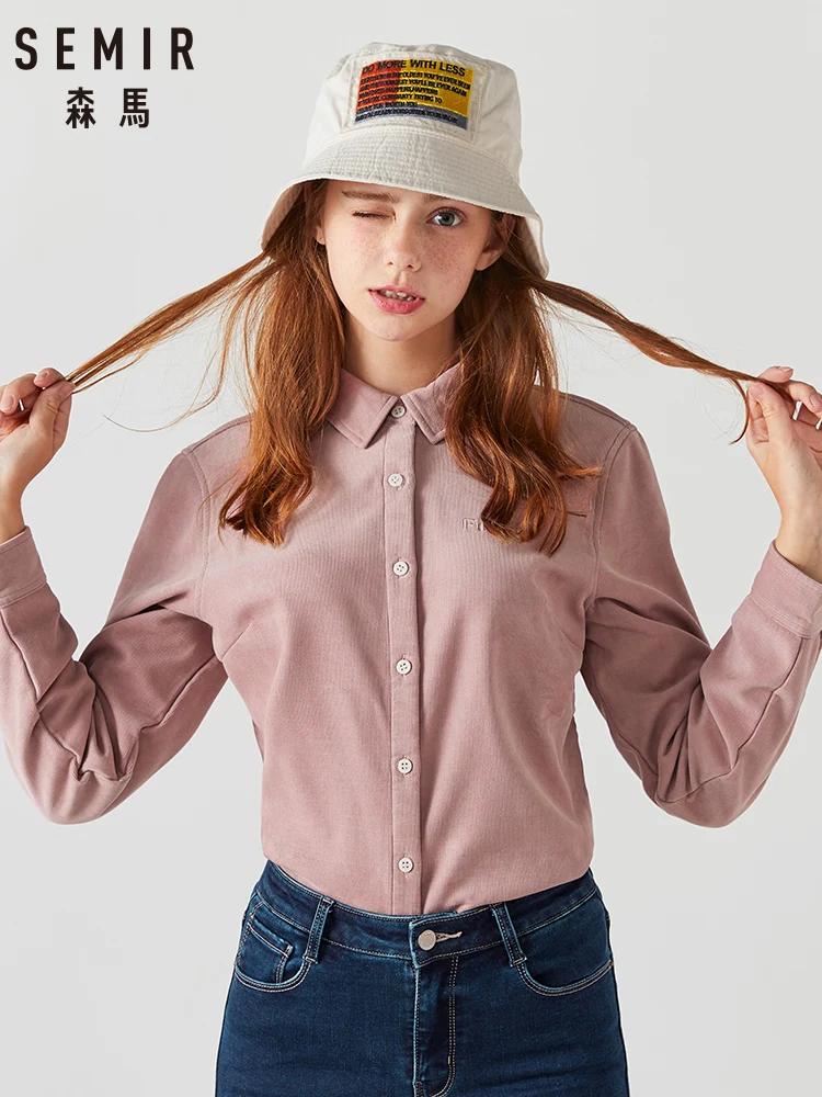 SEMIR 2019 Women Blouses Short Sleeve O-neck Front Bow Tie New Womens Tops White Shirts Blusa Casual camisa SEMIR 2019 Women Blouses Short Sleeve O-neck Front Bow Tie New Womens Tops White Shirts Blusa Casual camisa