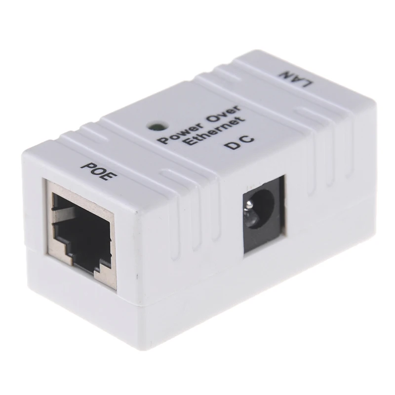 1pc Passive PoE injector splitter over ethernet adapter for IP camera lannetwork