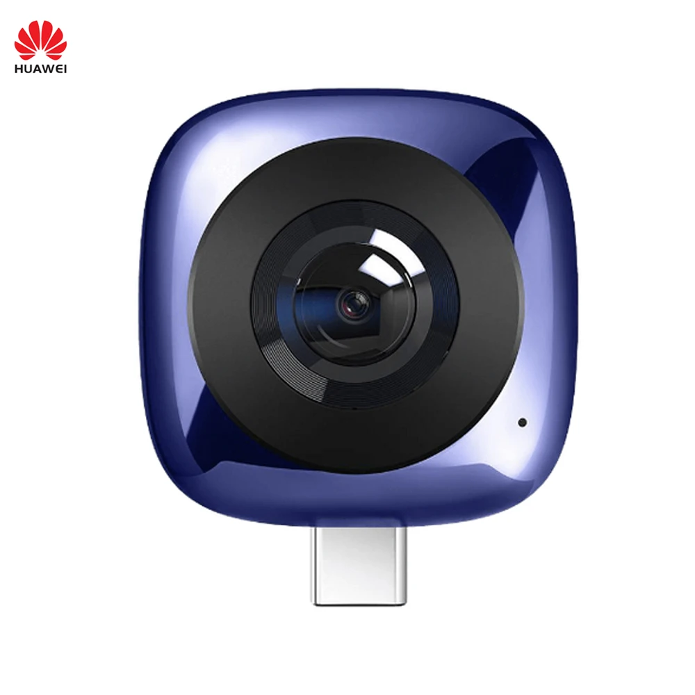 Объектив панорамной камеры HUAWEI CV60 standard Edition 360 ° 5K фото и 2K Full HD видео двойной 13MP 210 ° широкоугольный объектив - Цветной: Красный / розовый