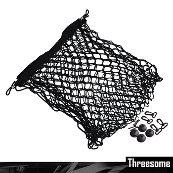 

Universal Car Net Bag Seat Back Organizer Storage Net for Auto SUV Van Truck Trunk Stowing Tidying 110*40CM 1PCS