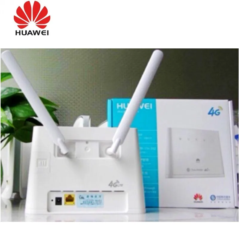 4G Роутер разблокированный huawei b310as-852 4G Lte роутер B310 Lan Автомобильная точка доступа 150 Мбит/с 4G LTE CPE wifi роутер модем с 2 шт антеннами