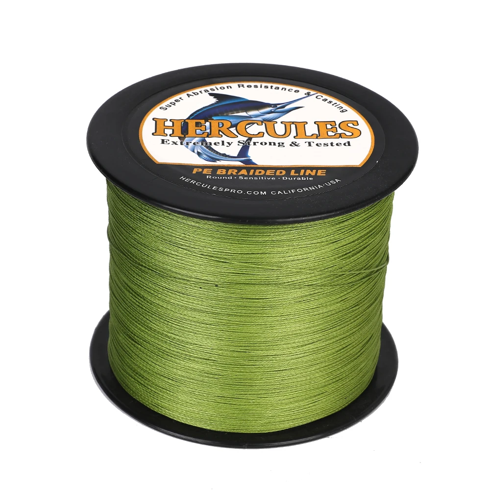 Hercules Braided Fishing Line 100M 8 Strands PE Extreme Sea Weave Lines Test 