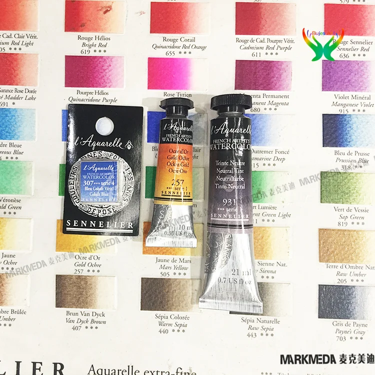 Imported Sennelier Watercolor, Master Honey Solid,6/8/12/24 Color Set, Oil  Painting Watercolor, suitable for art students - AliExpress