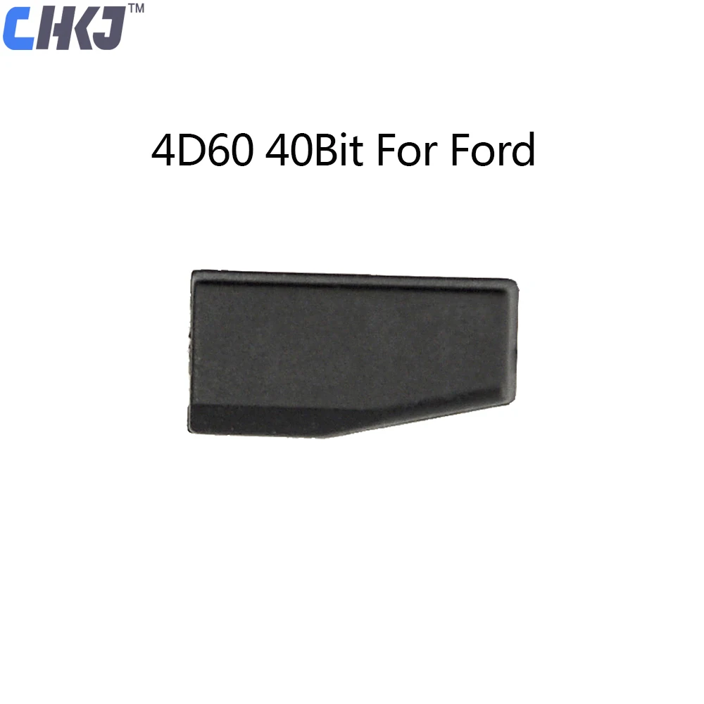 CHKJ 1 шт. приемопередающий чип ключа автомобиля 4D60 40 бит карбоновый пустой для Ford