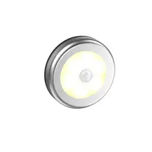 Youool ночной Светильник датчик движения светильник 6 светодиодный светильник кухонный шкаф спальня шкаф магнитный беспроводной светильник