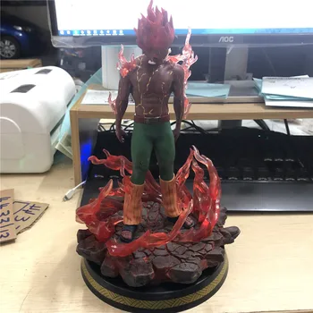 

VIP lINK Anime Naruto Figure Action Figure Model PVC Might Guy Eigth inner gates Konoha no Kedakaki Aoi Moju Collectible Toys