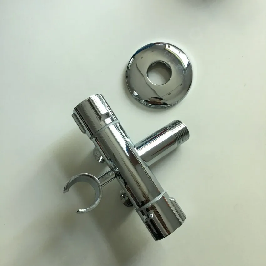 Медный T-соединитель угловой клапан один в два многофункциональные угловой клапан для воды с подставкой можно повесить камеру горшок дробилка распылитель