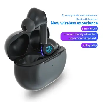 

A1 TWS Touch Wireless Bluetooth V5.0 Headphones Auto Sync HD Binaural Call Headphone Wireless Bluetooth Earphone