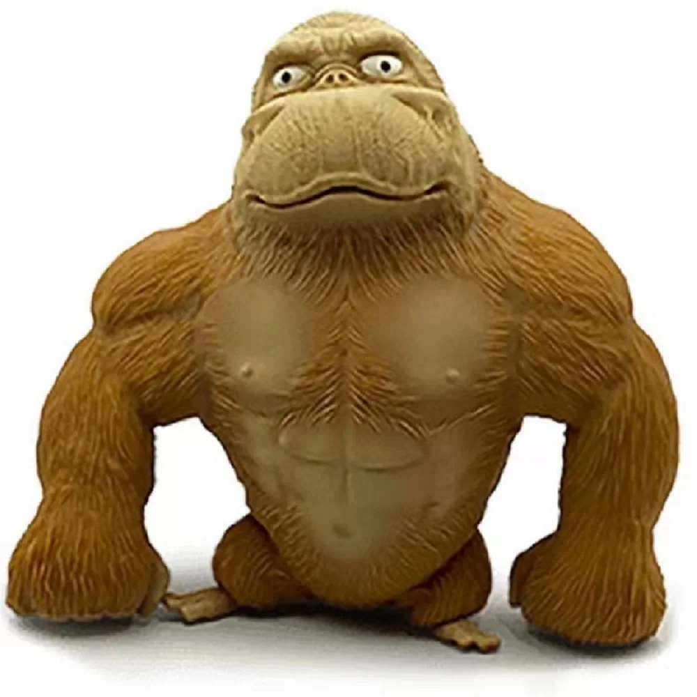 

Maxi Baba Great Orangutan Squeeze Vent Doll Stress Relief Squeezing Animals Children High Elastic Decompression Toy Unzip Gift