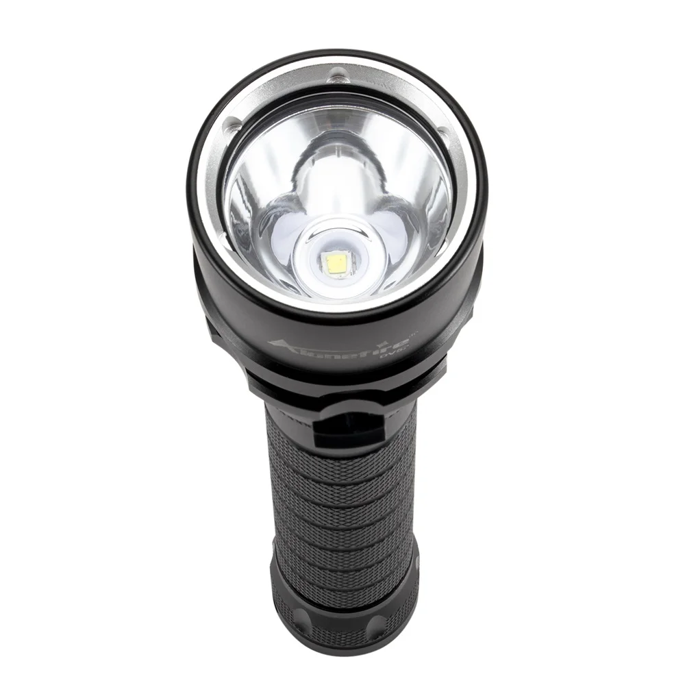 AloneFire DV52 погружной светильник светодиодный фонарик для дайвинга 18650 подводный водонепроницаемый фонарь для дайвинга светильник для