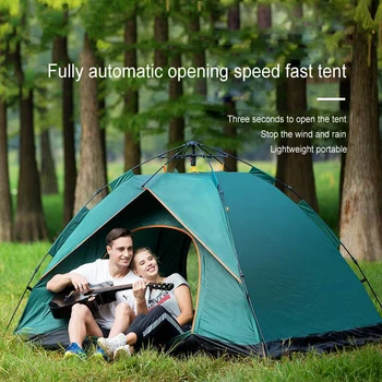 

Fully Automatic Tent 3-4 People Outdoor Reinforced Rain Proofing 2 people single person Camping camping outdoor camping tent