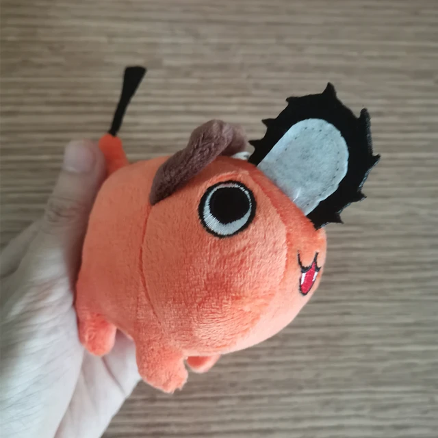 Anime Chainsaw Man Pochita Cosplay Cute Plush Doll Key Chain Stuffed Pendant Toy 10cm Keychains 10cm