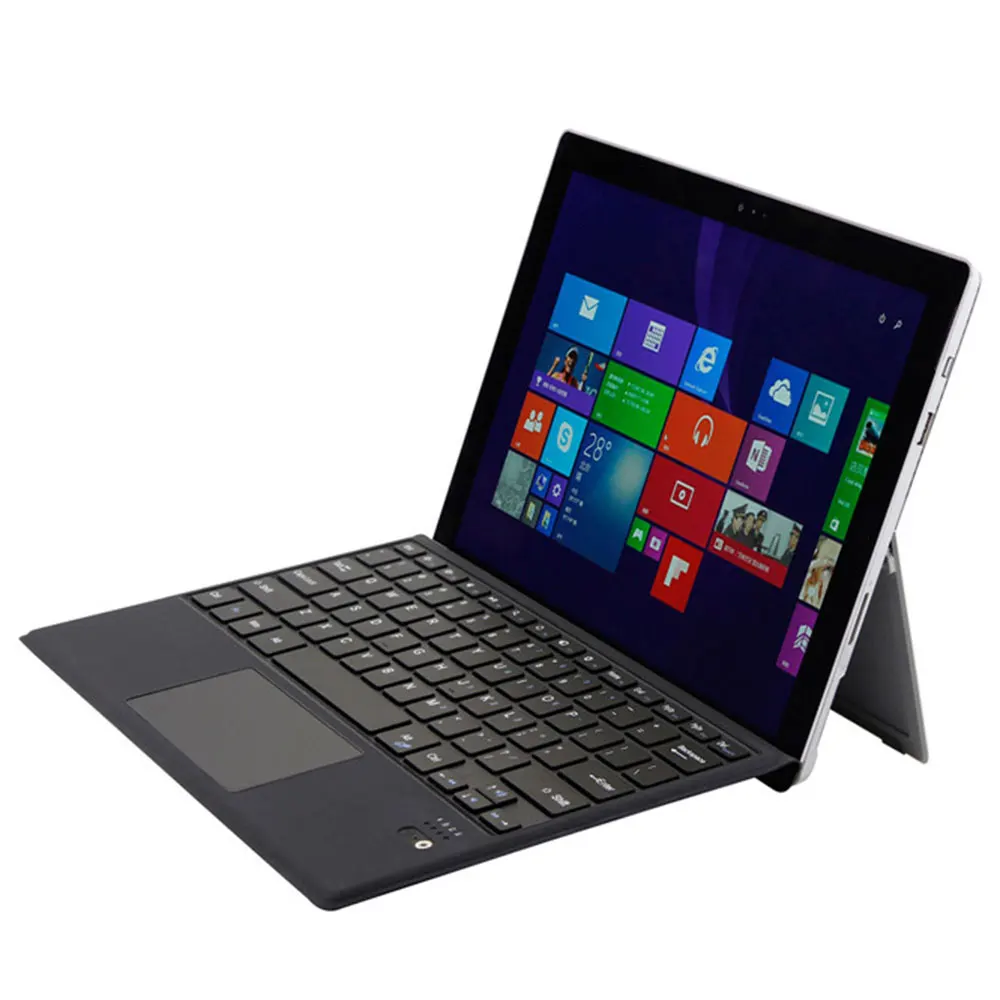 Case For Microsoft Surface Pro 6 5 4 3 12" Wireless win 10 Bluetooth Plastic Keyboard Cases For Surface tablet stand case Fundas