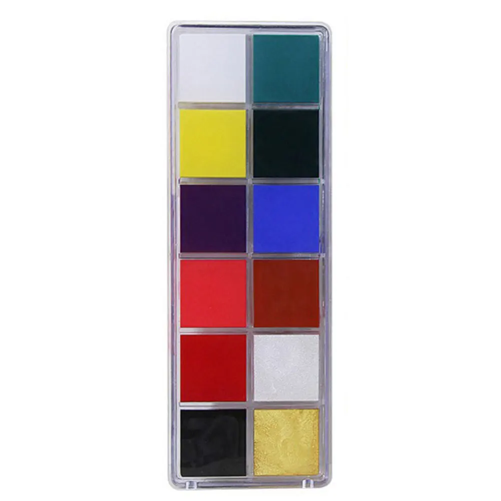 Non-toxic Body Easy Apply Face Paint Kit Kids Adults Makeup Leakproof Professional Cosplay Supplies Multi Colored Festivals | Красота и