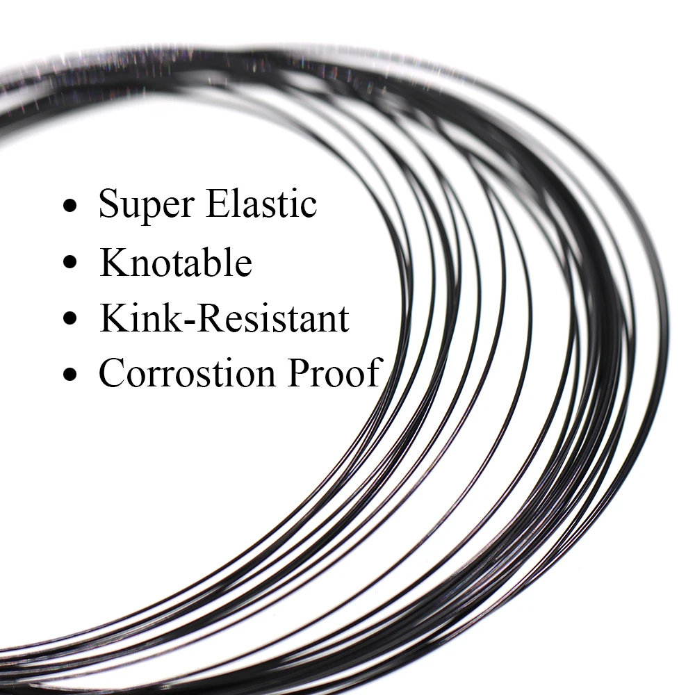 Fishing Lure Steel Wire Bite Resistant Titanium Wire With - Temu