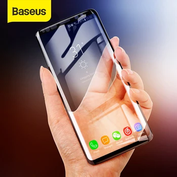 

Baseus 3D Surface Screen Protector For Samsung Galaxy S9 S9+ Ultra Thin Full Coverage Tempered Glass For Samsung S9 S9 Plus