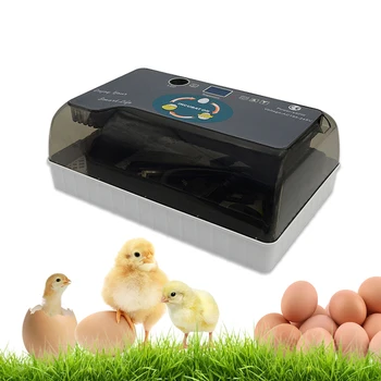 

Automatic Eggs Incubator Full Automatic Household Eggs Turner Brooder with LED Testing Function Farm Hatchery Incubator Machine