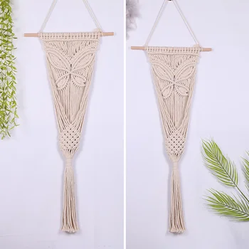 

Macrame Plant Hangers,Indoor Hanging Planters Basket Decorative Flower Pots Holder Stand Boho Home Decor