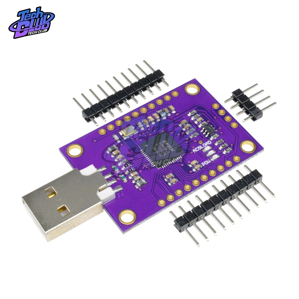 CJMCU FT232H высокоскоростной Многофункциональный USB к JTAG UART/FIFO SPI/I2C модуль