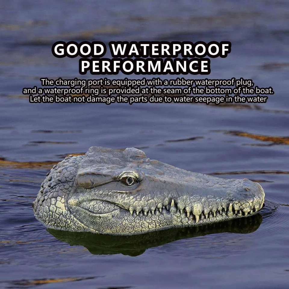 rc crocodile head