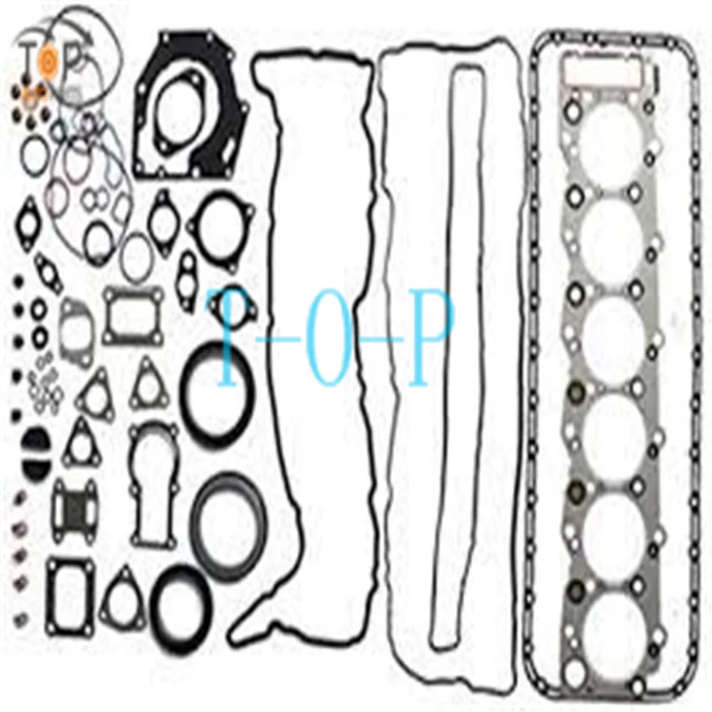 6D162ATFullOverhaulEngineRepairKitGasketSetForMitsubishi