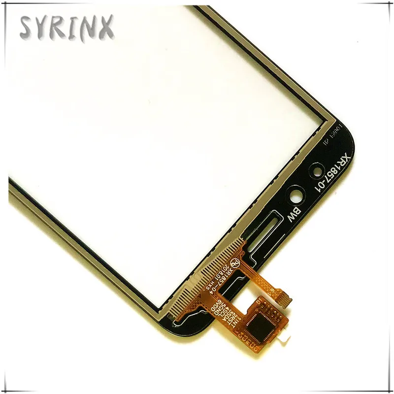 Syrinx с наклейка с мобильным телефоном сенсорный экран дигитайзер панель стекло для Fly Life компактный сенсорный экран сенсор переднее стекло
