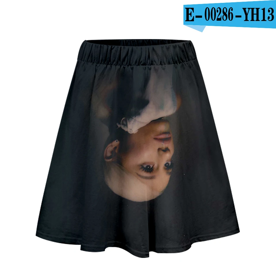 FADUN Tommee 3D Ariana Grande принт Женская пикантная юбка Повседневная Harajuku Дамская Горячая Распродажа шорты Kawaii Kpop размера плюс XXL - Цвет: YH06(1)