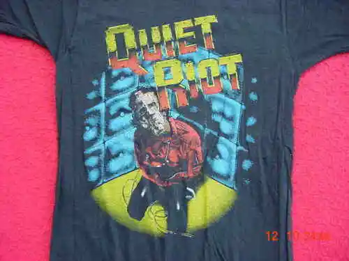 Vintage quiet riot shirt Clearance