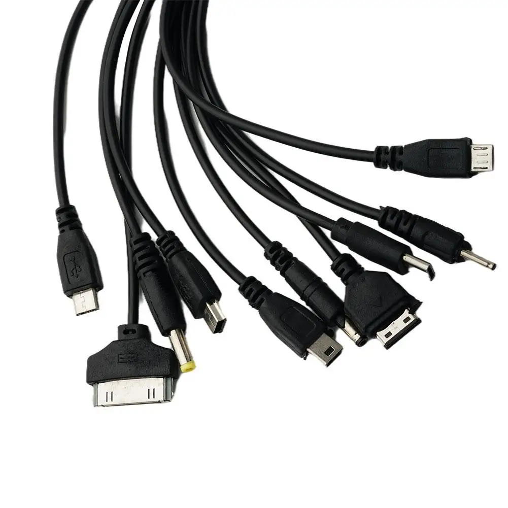 10 in 1 Universal Portable Lightweight Multi Functions Charging Charge with Brands Phones USB Cable Most Compatible J8V1