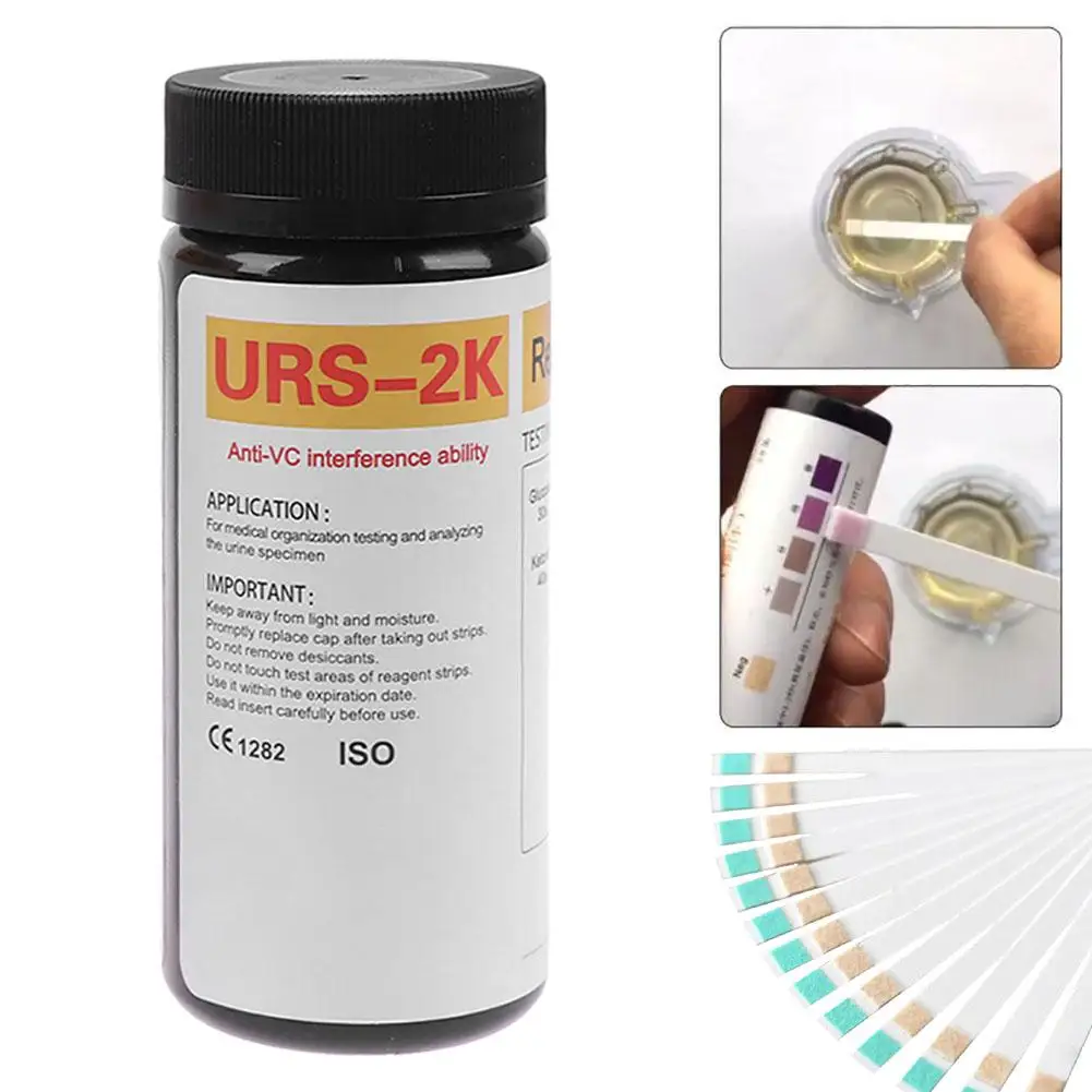 100pcs/set Ketone Strips Home Glucose Ketone Reagent Strip Diet Weight Lose Analysis Keto Strips Healthy Diet Body Tester 100pcs/set Ketone Strips Home Glucose Ketone Reagent Strip Diet Weight Lose Analysis Keto Strips Healthy Diet Body Tester