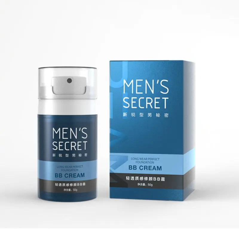 

2019 Waterproof BB Cream Make up Male BB Cream Moisturizing Cover Skin Color Long Lasting
