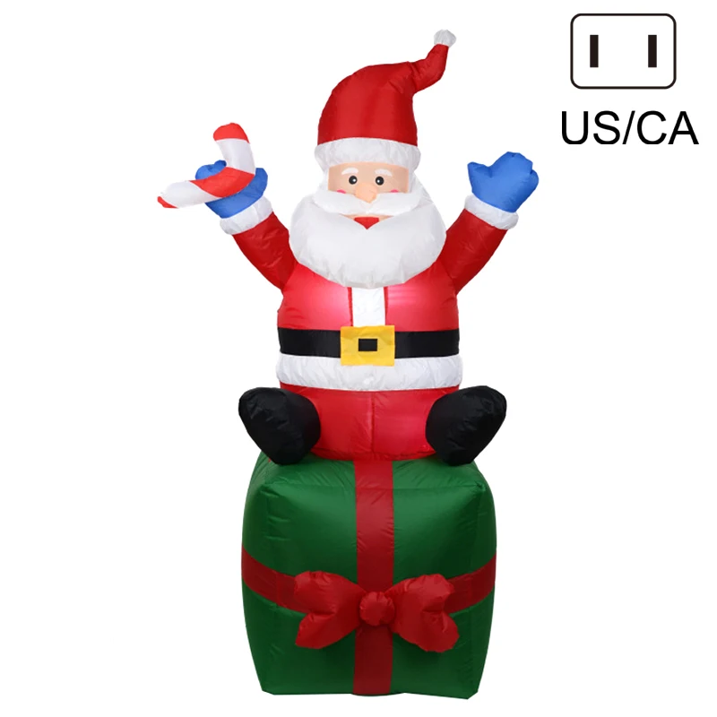 

Inflatable Santa Claus Outdoors Christmas Decoration Yard Arch Ornament for Garden @LS