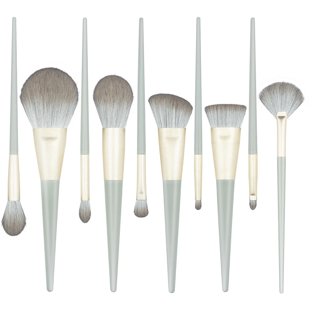 

1Pcs Blue Cosmetic Powder Eye Shadow Foundation Blush Makeup Set Brushes Tool Portable Beauty Tools Make Up Brush