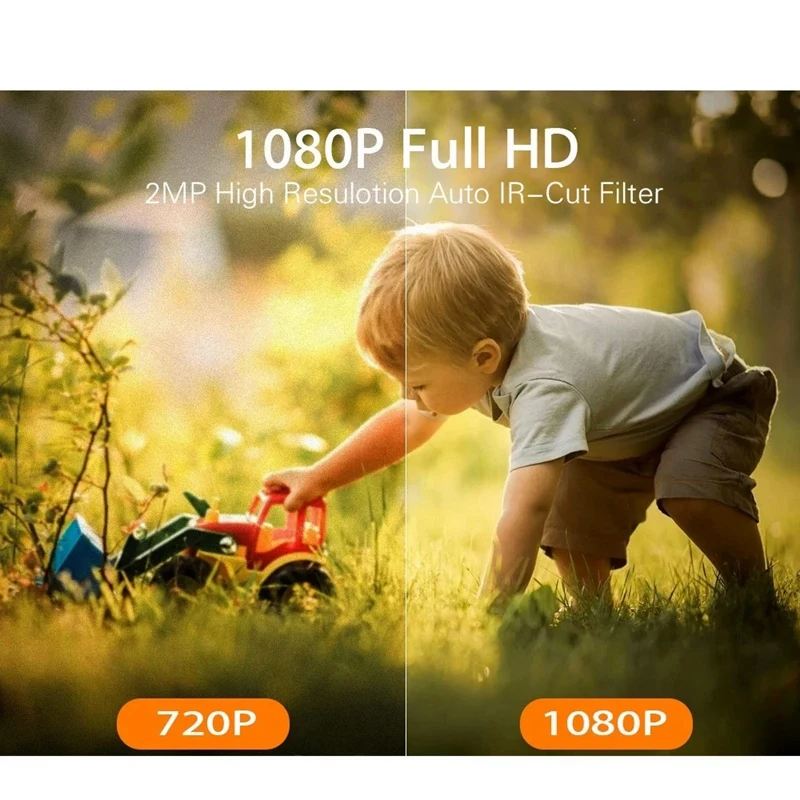 FULL-K38D 1080P Wifi Ptz Macchina Fotografica Del Ip di Viso Rilevare Auto Tracking 4X Zoom a Due V
