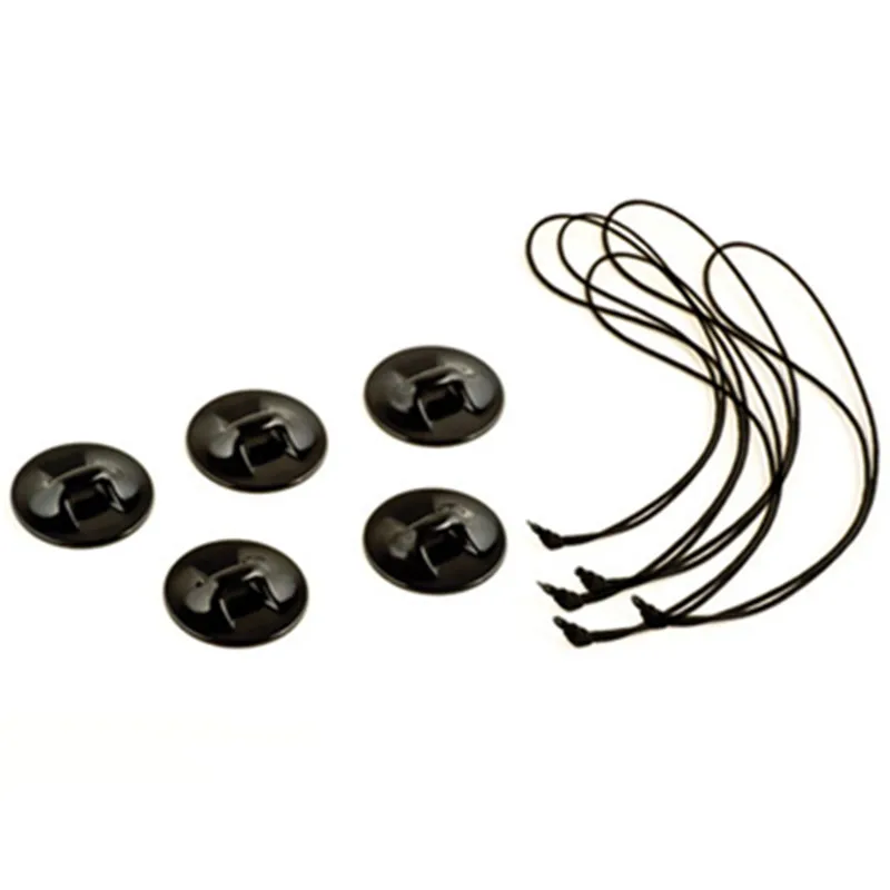 5pcs/lot Safety Insurance Tether Straps With 3M Sticker Mounting Kit For Go Pr-o Hero 3+ 3 2 1 SJ4000 Camera | Электроника